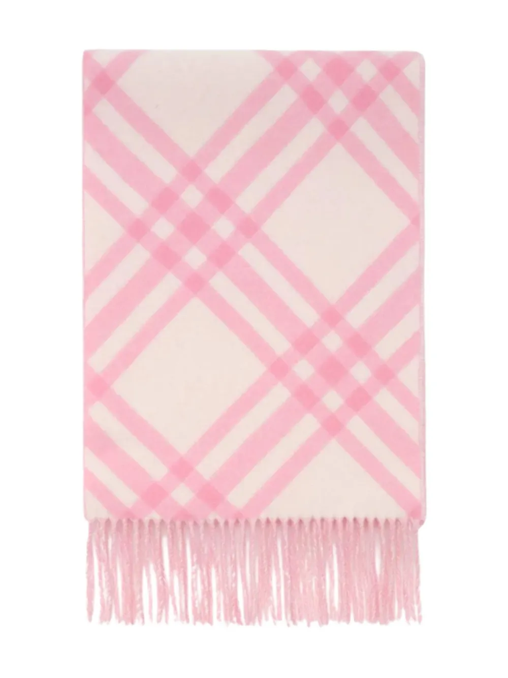Burberry Geruite sjaal Roze