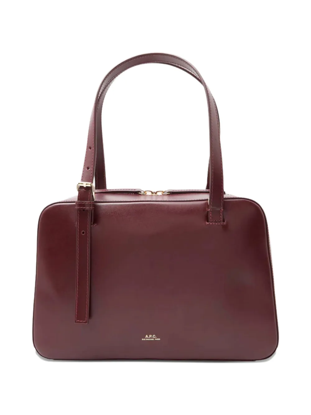 A.P.C. Virginie box shoulder bag - Rosso