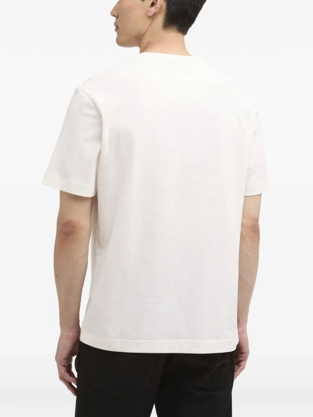 Barbour International Steve McQueen T-shirt met print Wit