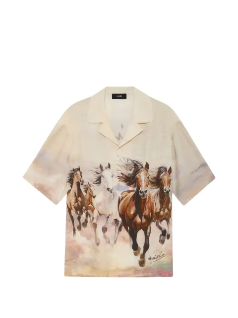 AMIRI horse-print shirt