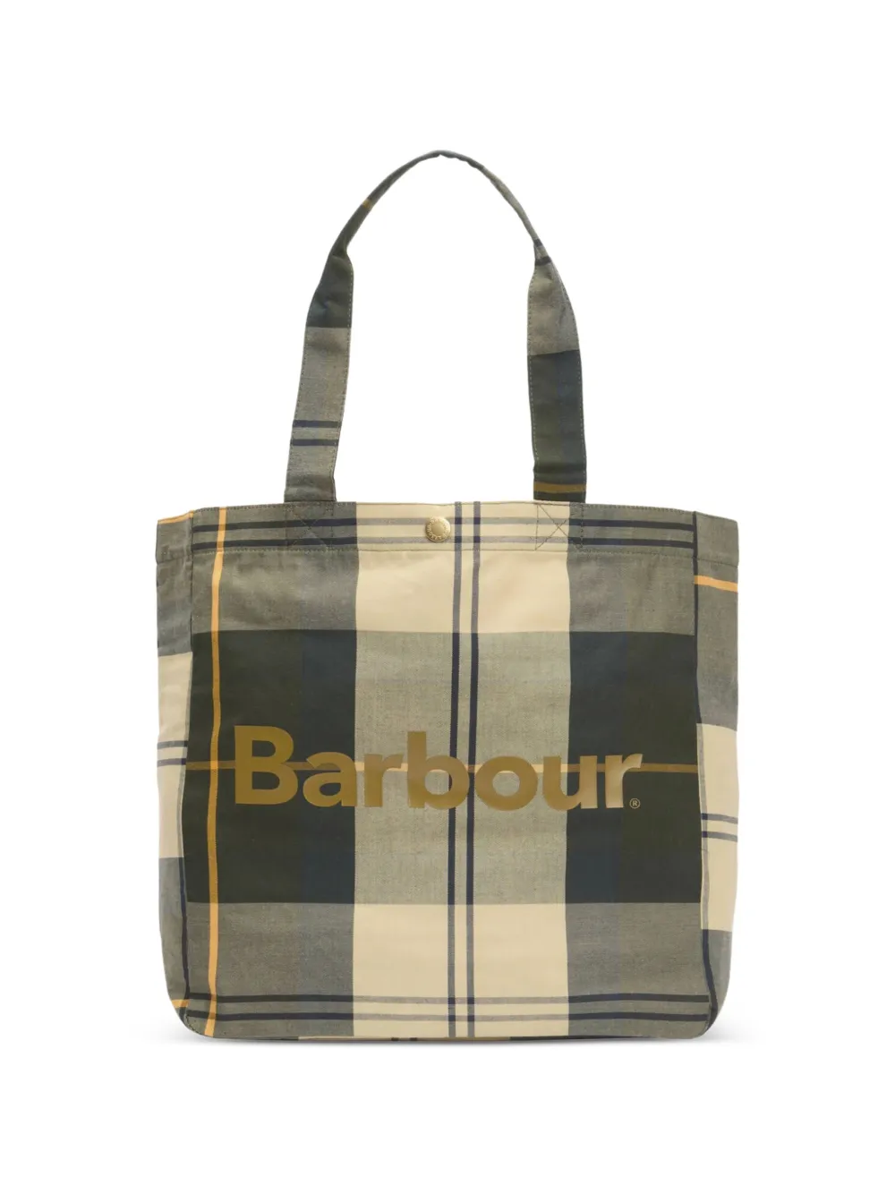 Barbour Borsa tote Telfield - Verde