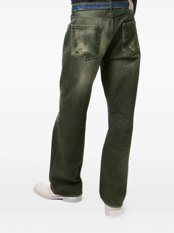 OUR LEGACY Third Cut ダメージ ジーンズ | ブラック | FARFETCH JP