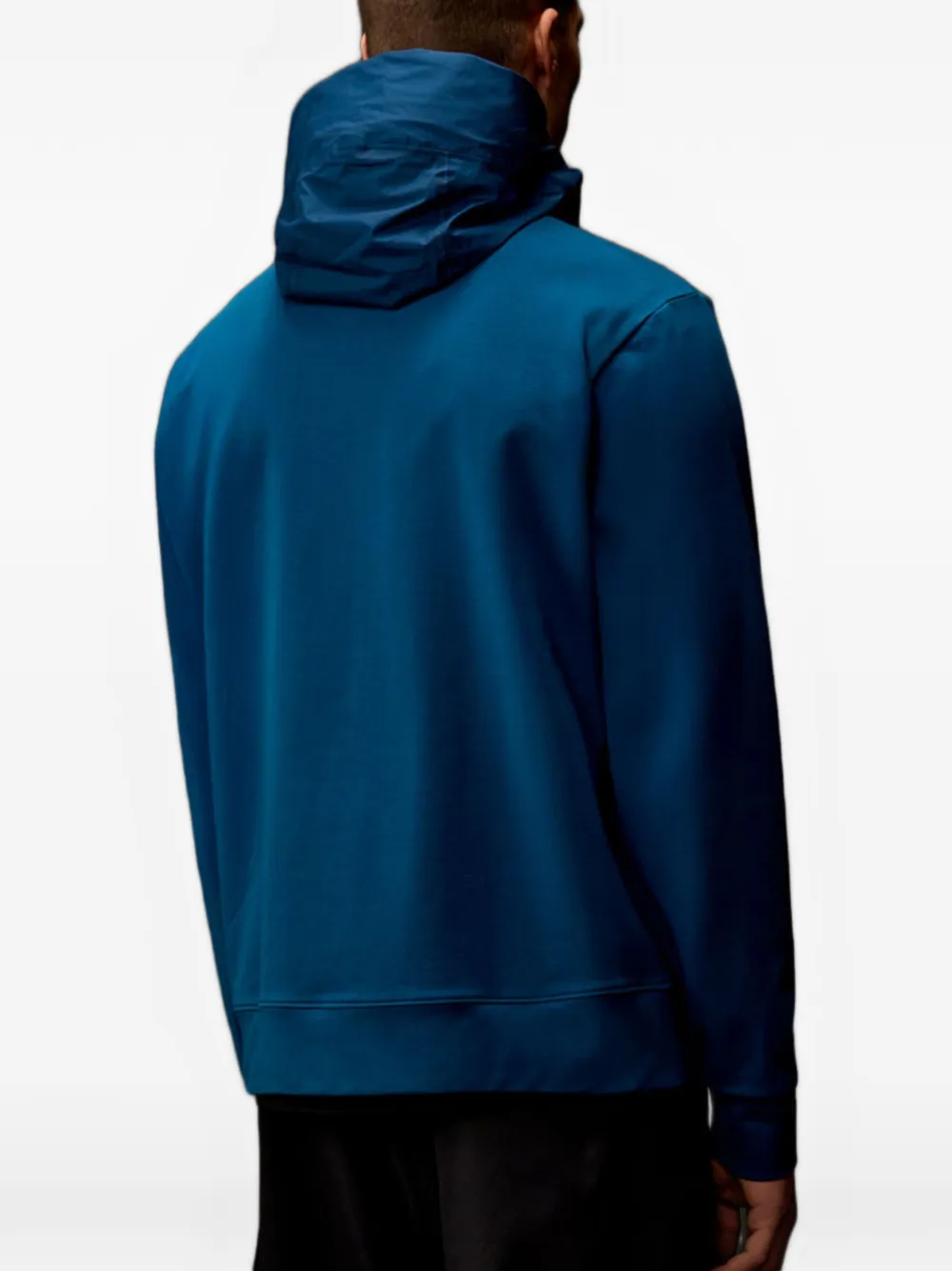 metropolis series stretch fleece mixed Hoodie