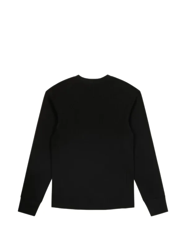 ENTIRE STUDIOS Thermal long-sleeve Cotton Shirt | Black | FARFETCH ZA