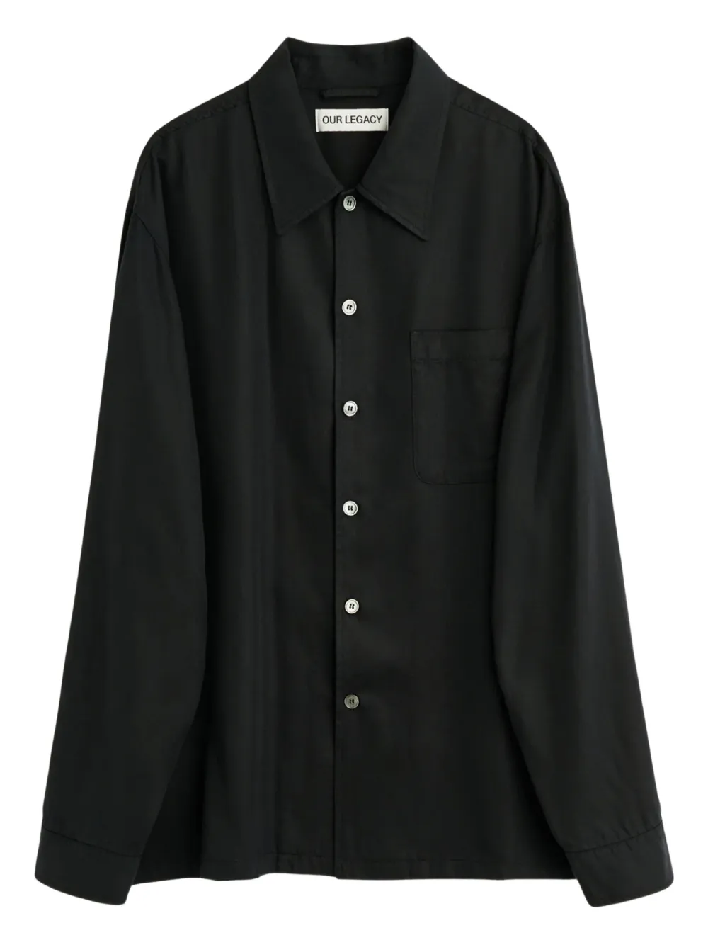 OUR LEGACY long-sleeves shirt - Schwarz