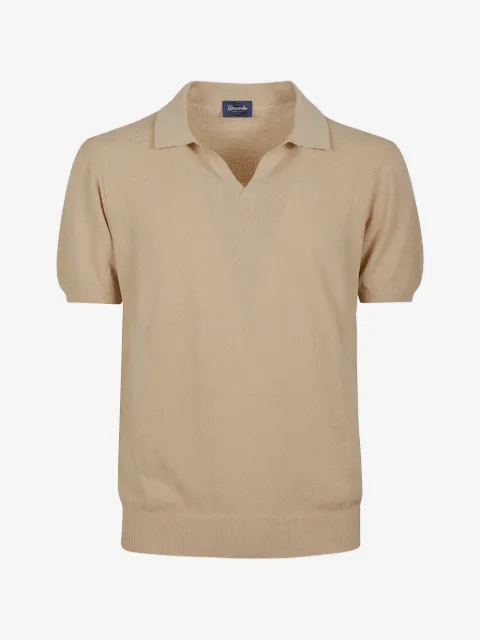 Drumohr wingtip-collar T-shirt