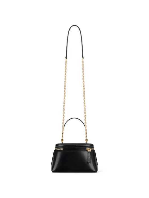 Givenchy Antigona Vanity Bag In Box Leather With Chain | Black