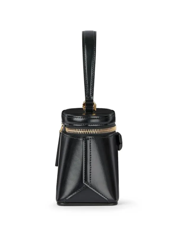 Givenchy Antigona Vanity Bag In Box Leather With Chain | Black