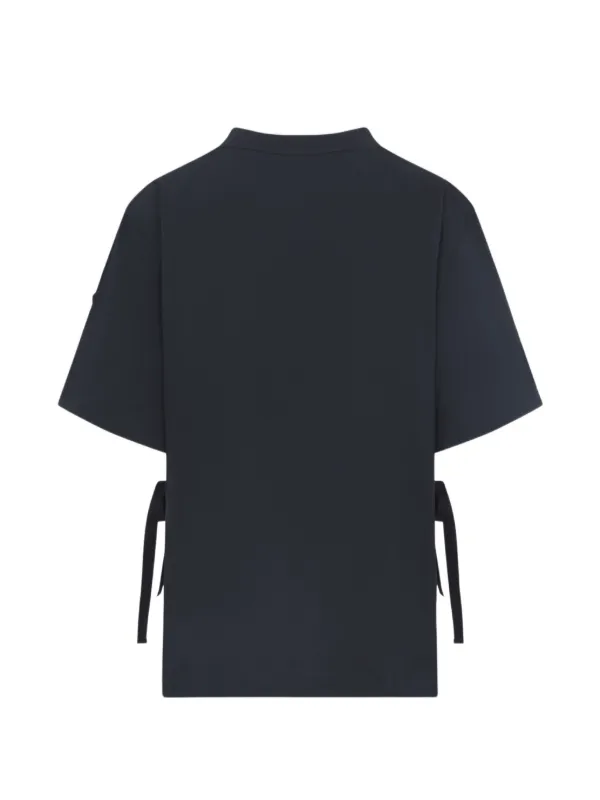 Moncler アップリケ Tシャツ | ブルー | FARFETCH JP
