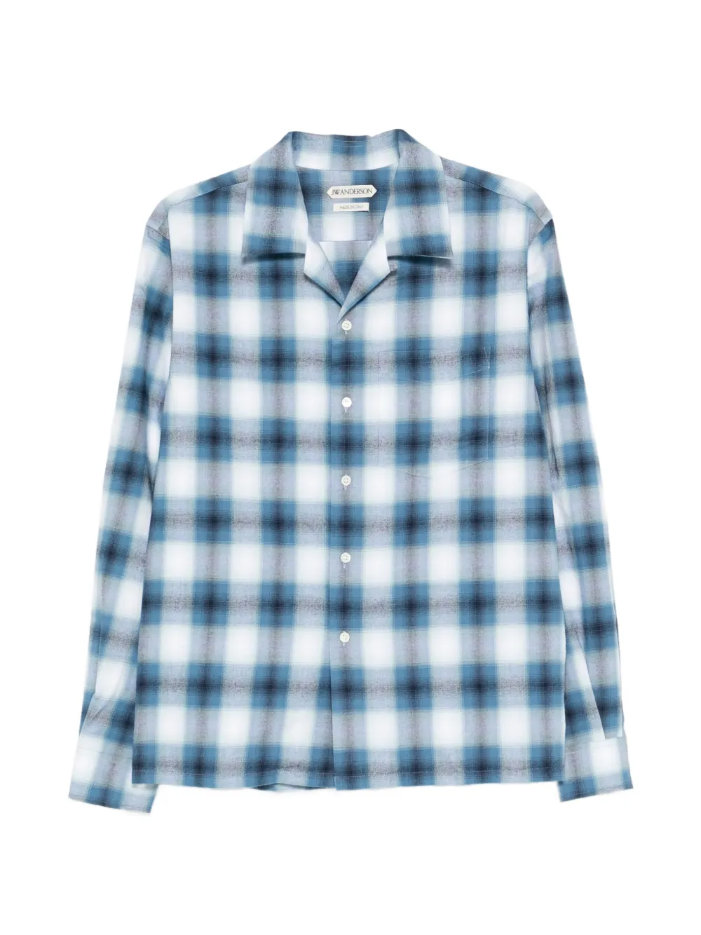 JW Anderson Camicia a quadri - Blu