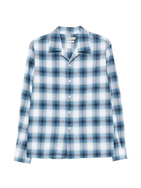 JW Anderson camisa con motivo de cuadros