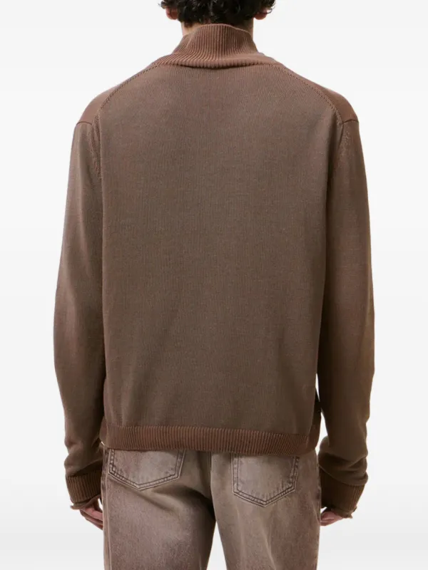 OUR LEGACY Float Funnel Cardigan | Brown | FARFETCH