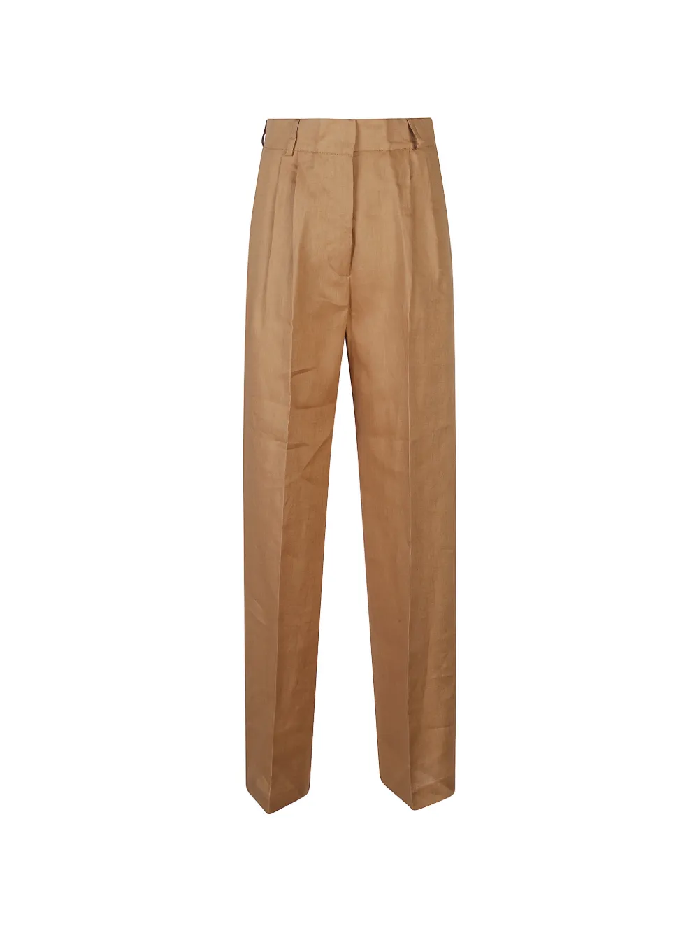 Actualee Pleated Trousers In Brown