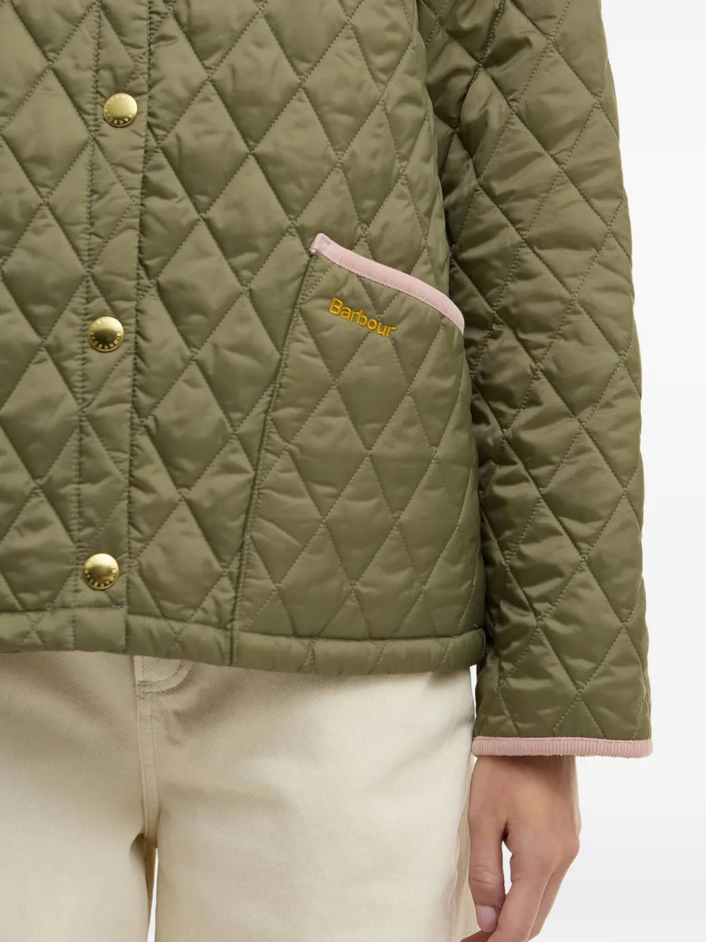 Icons Cropped Liddesdale Quilted Jacket