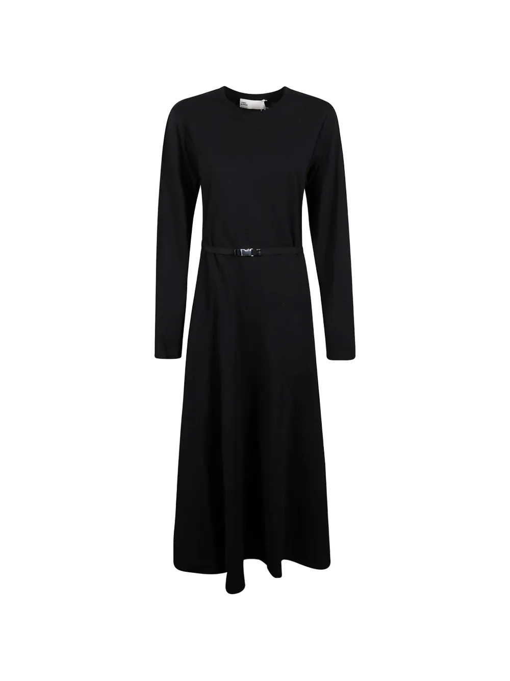Tory Burch buckle long-sleeve midi dress - Nero