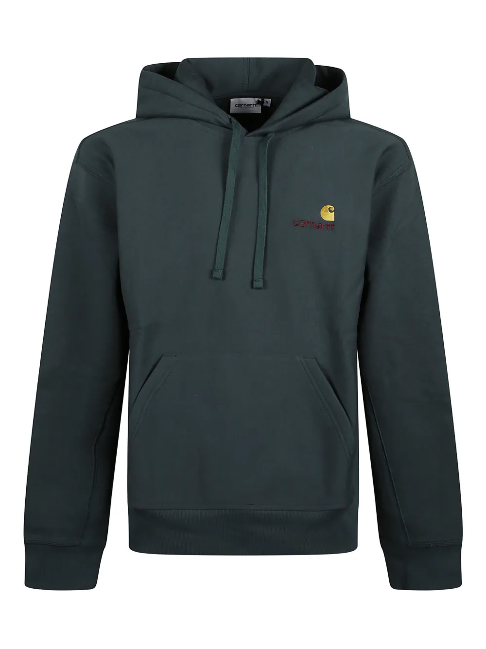 Carhartt WIP logo-embroidered hoodie - Grün