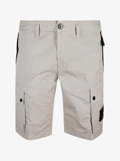 Stone Island short cargo à patch Compass