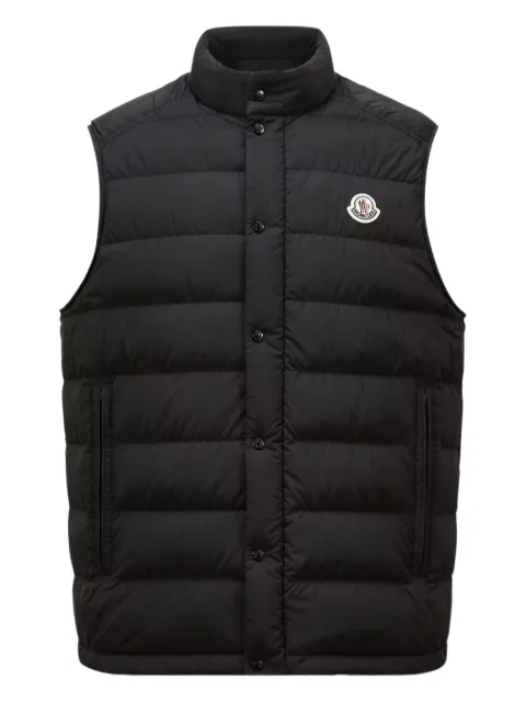 Moncler chaleco capitonado con botones
