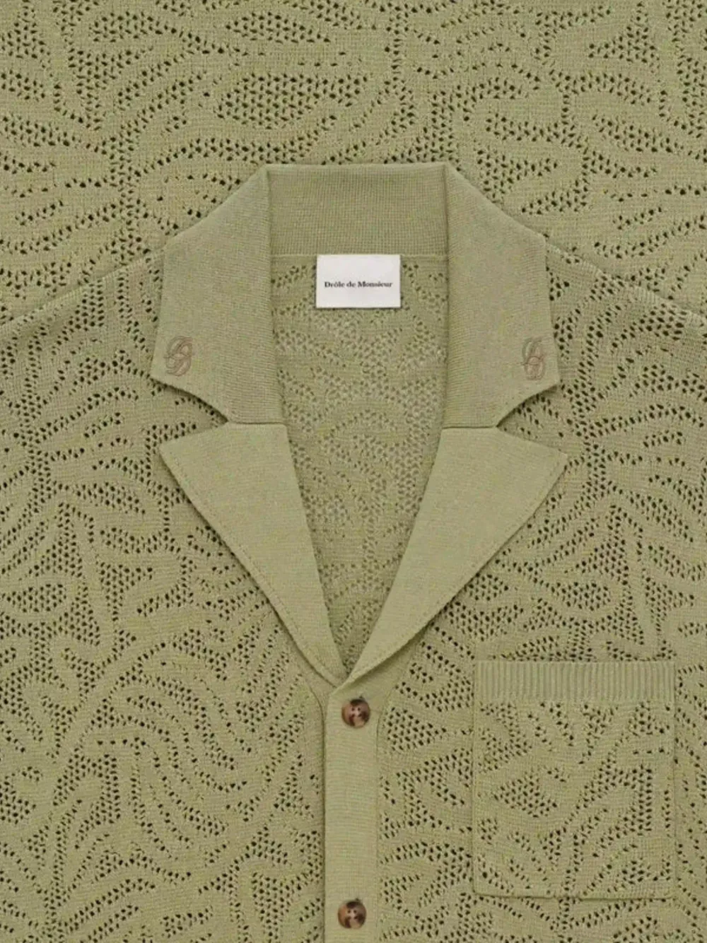 Drôle De Monsieur Overhemd Groen