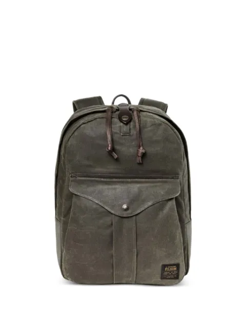 Filson flap-pocket backpack