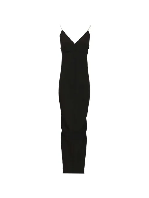 Rick Owens V-neck maxi dress