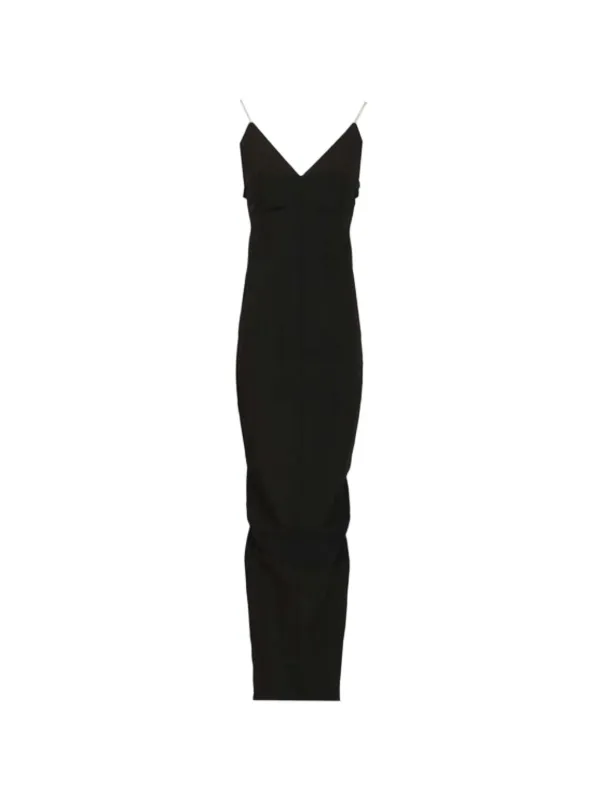 rick owens black and white dress Owens, One-shoulder draped minidress, Women, White, M, Dresses, Viscose enhanced with subtle draped details SS26 Rick Owens Womens Abito