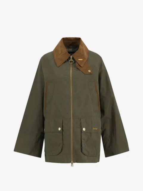 Barbour abrigo con cuello de pana