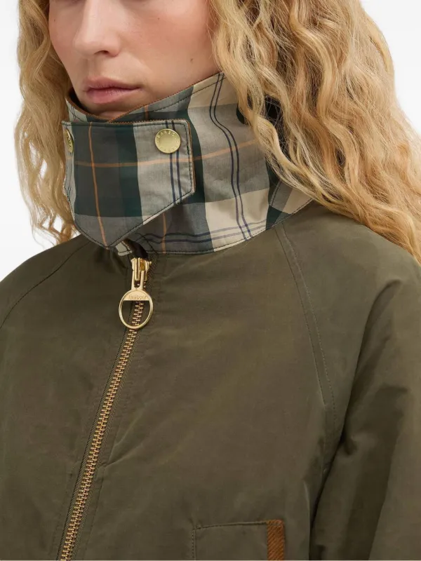 Barbour Bedale Icons tartan-trim Jacket | Green | FARFETCH CA