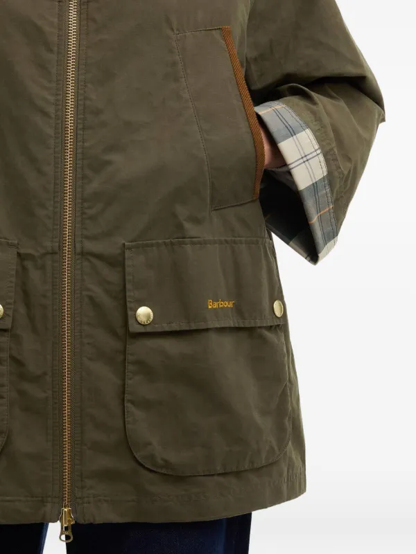 Barbour Bedale Icons tartan-trim Jacket | Green | FARFETCH CA