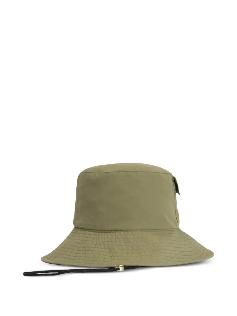 Barbour flap-pocket bucket hat - Verde