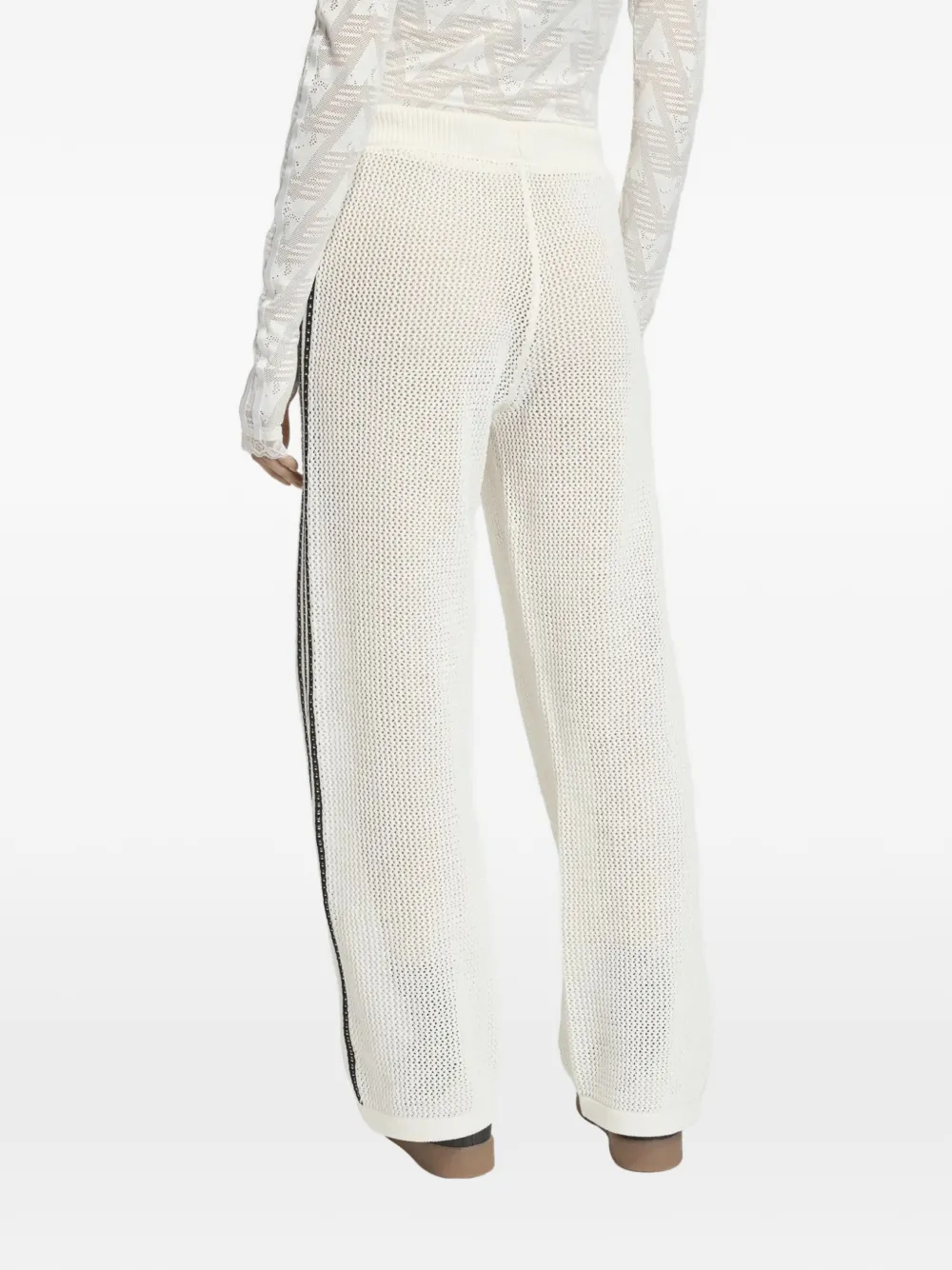 adidas Trainingsbroek met streepdetail Beige
