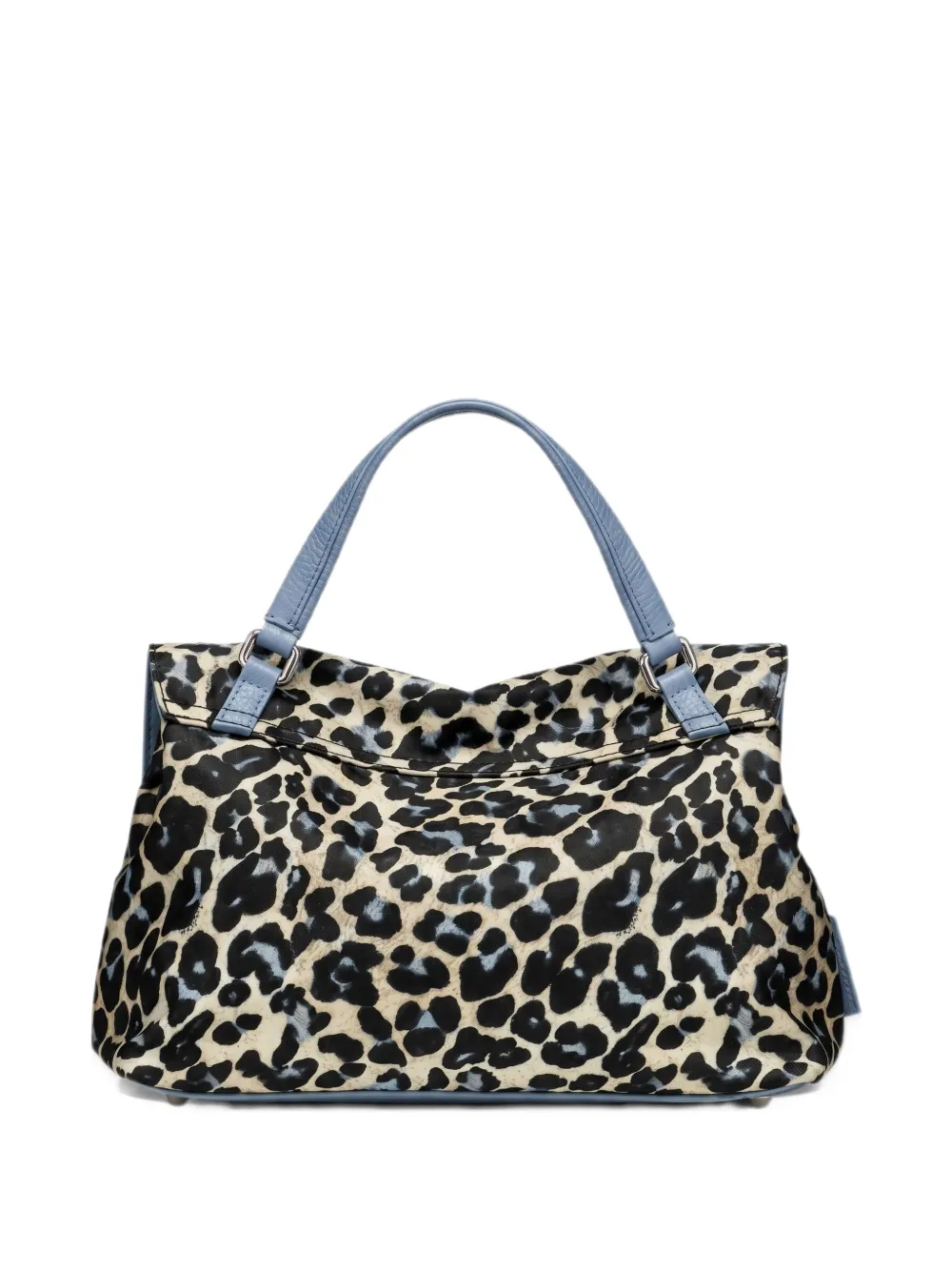 Zanellato small Postina leopard-print tote bag Beige