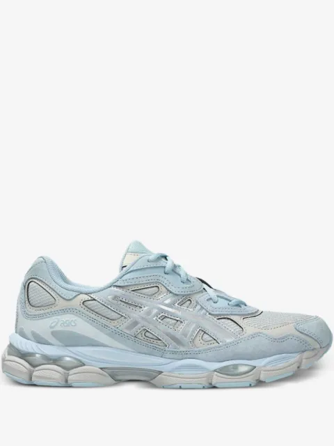 ASICS metallic leather sneakers