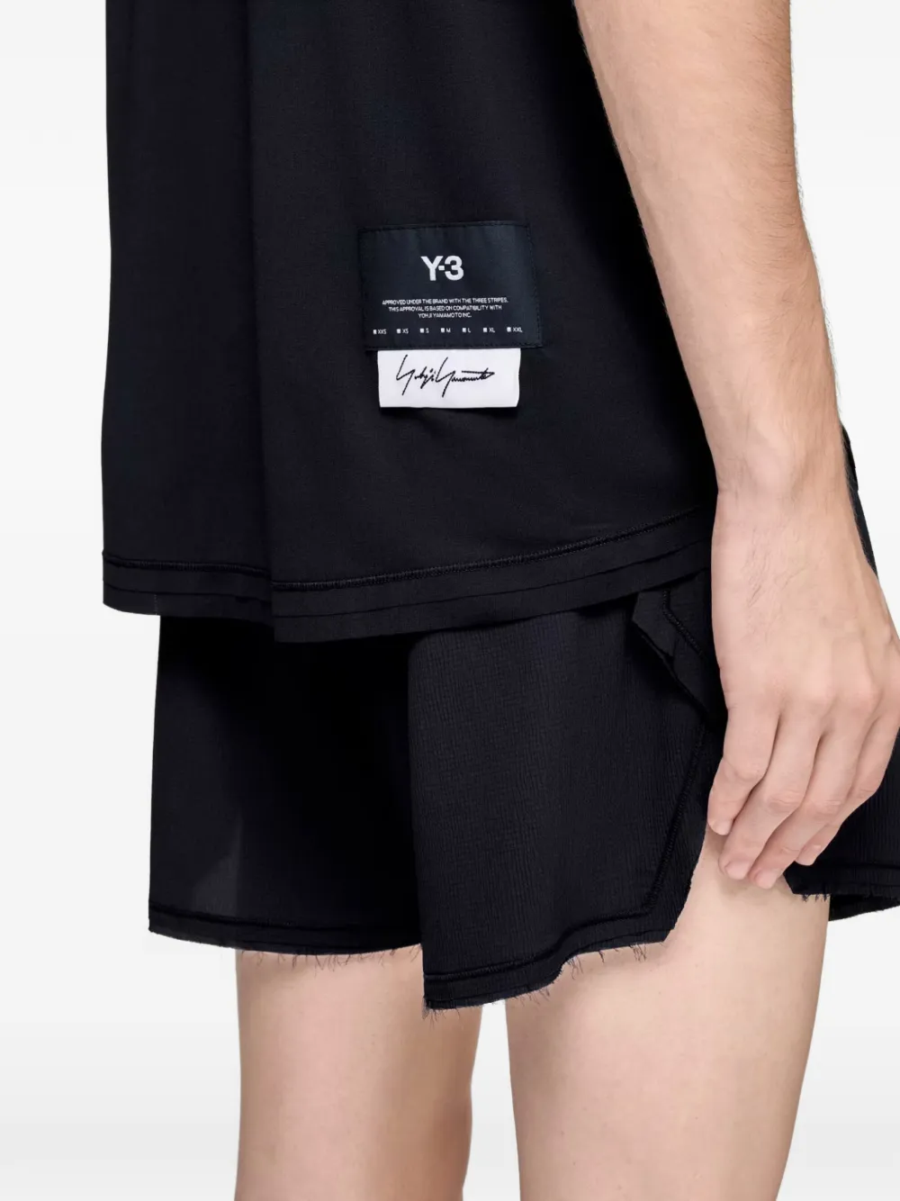 Y-3 T-shirt met korte mouwen Zwart