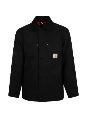Carhartt WIP Leroy Chore Jacket | Black | FARFETCH