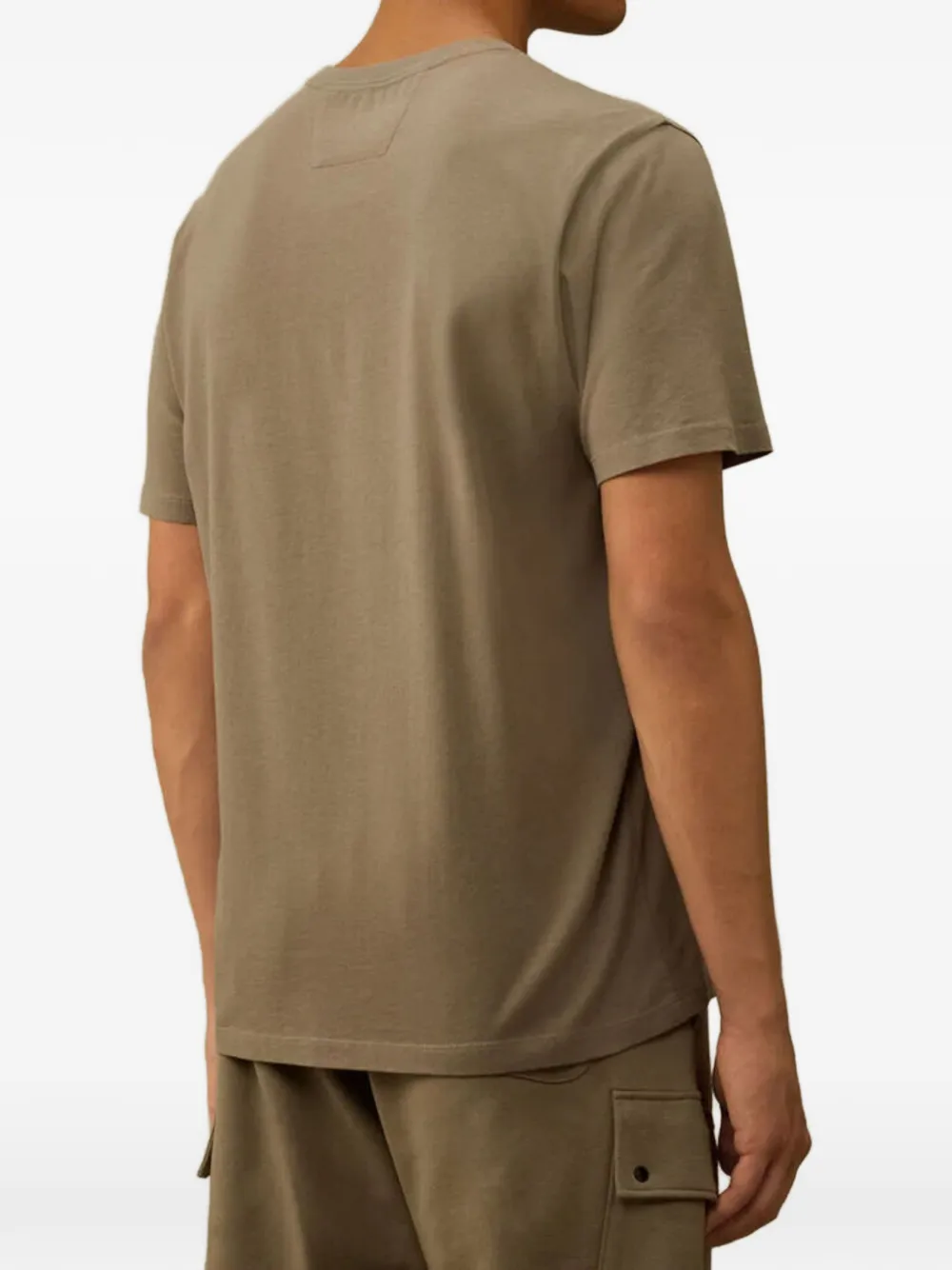 C.P. Company T-shirt met logo Beige