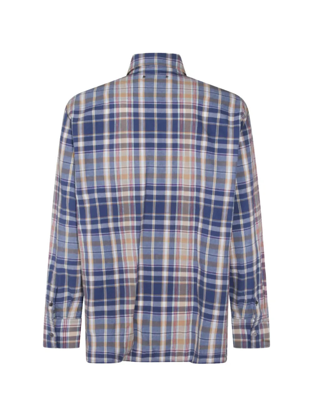  Golden Goose Checked Shirt - Blue 