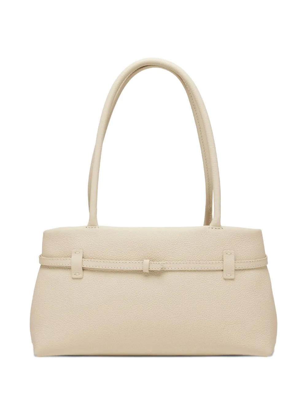 Manu Atelier Le Cambon East West buckle-detail shoulder bag - Beige