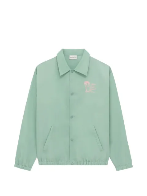 Drôle De Monsieur button graphic shirt jacket