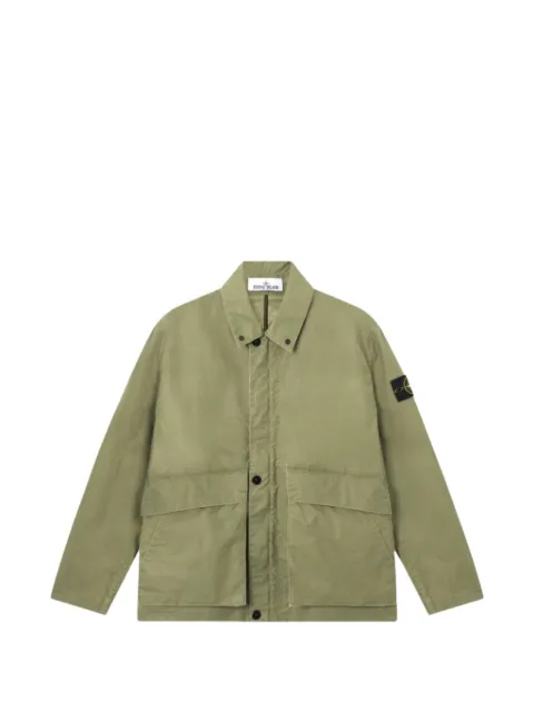 Stone Island button-up shirt jacket