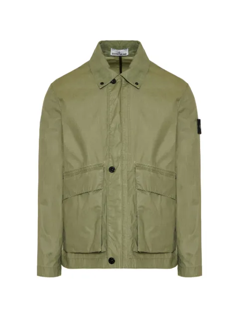 Stone Island Giacca in tela cerata di cotone 4100054