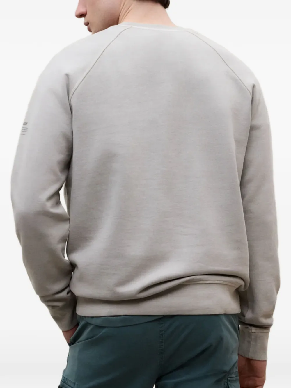 Ecoalf Sweater met raglan mouwen Grijs