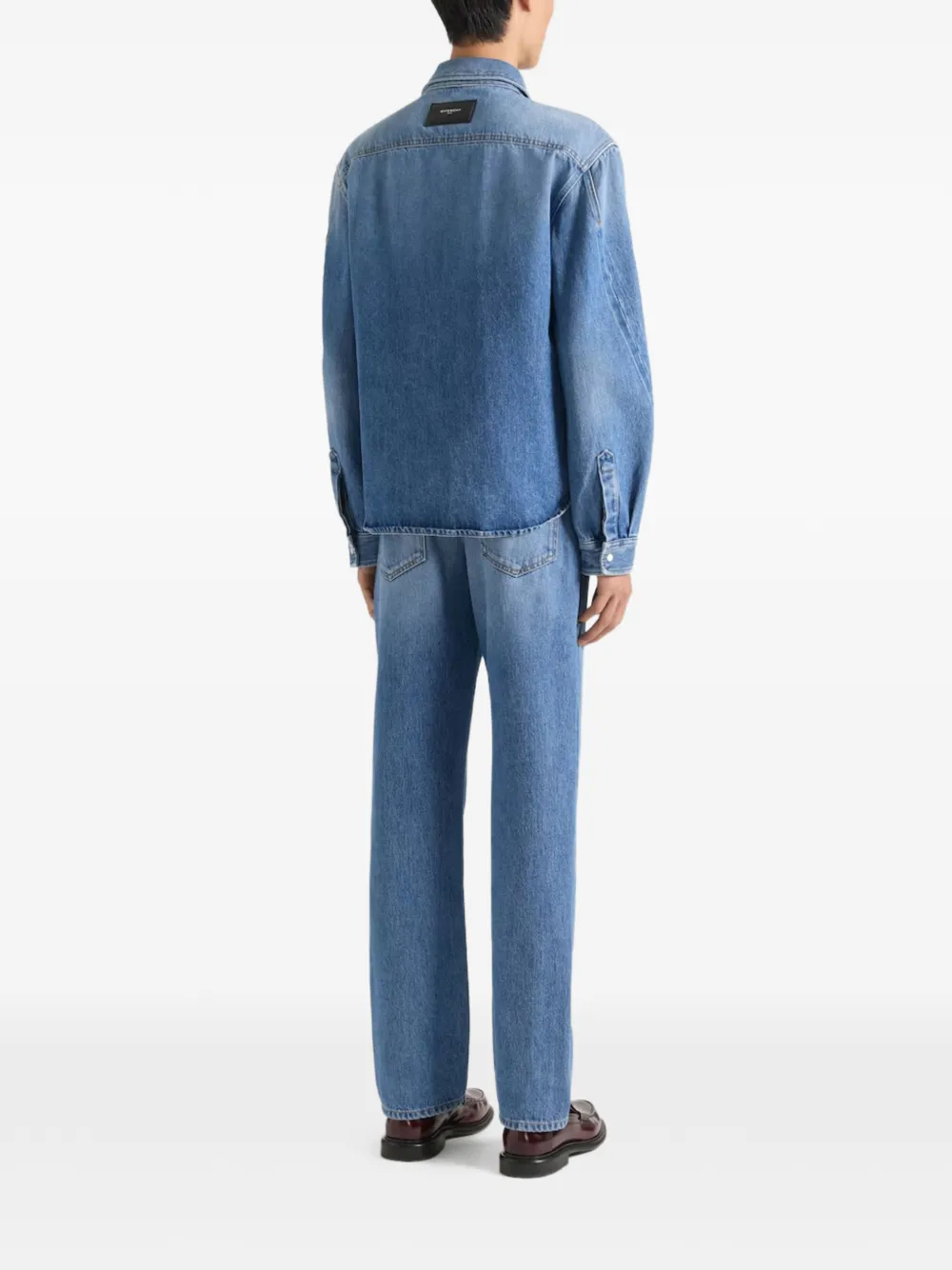  Givenchy Pocket Denim Shirt - Blue 