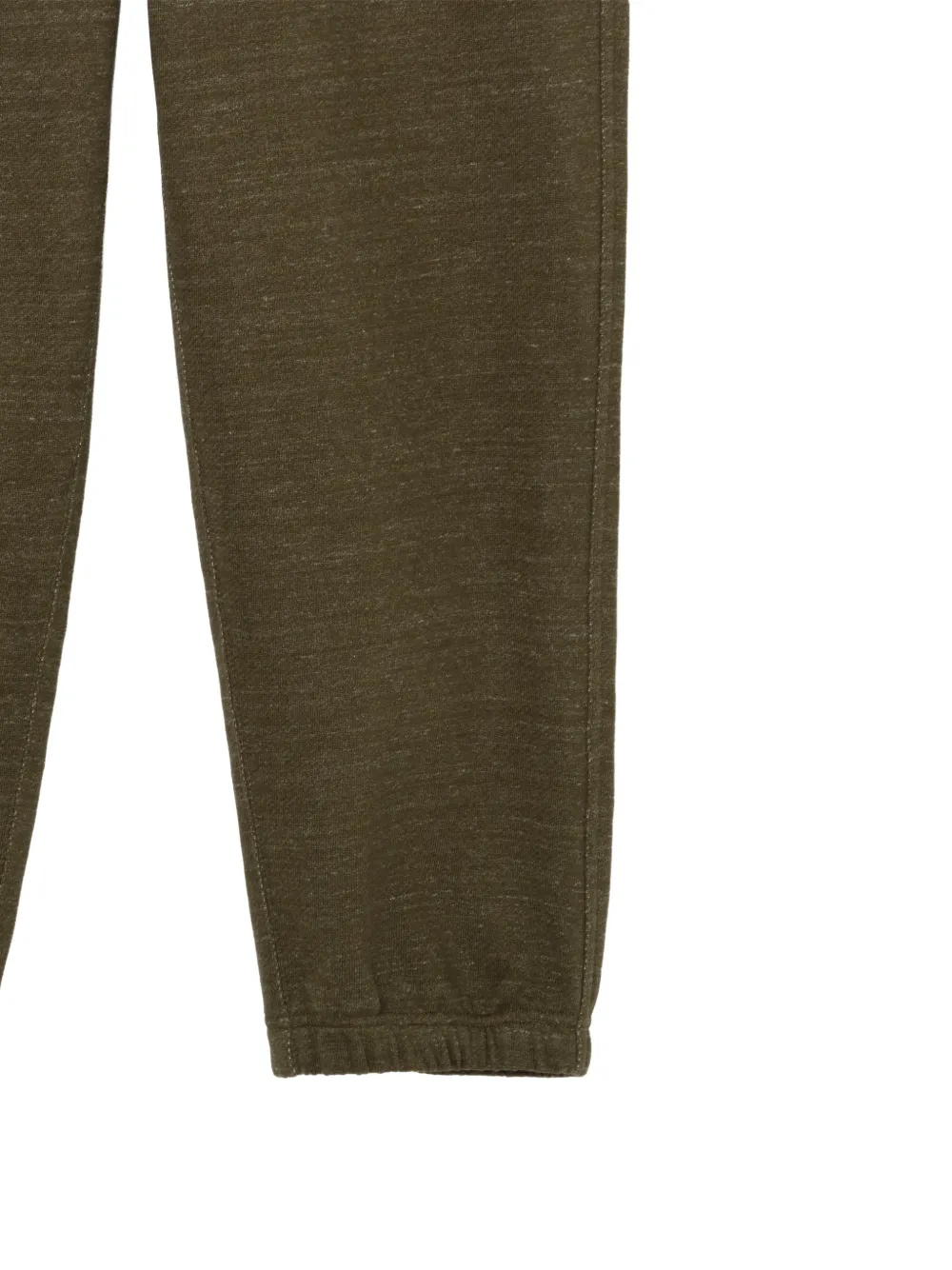 Burberry landscape label track pants - Groen