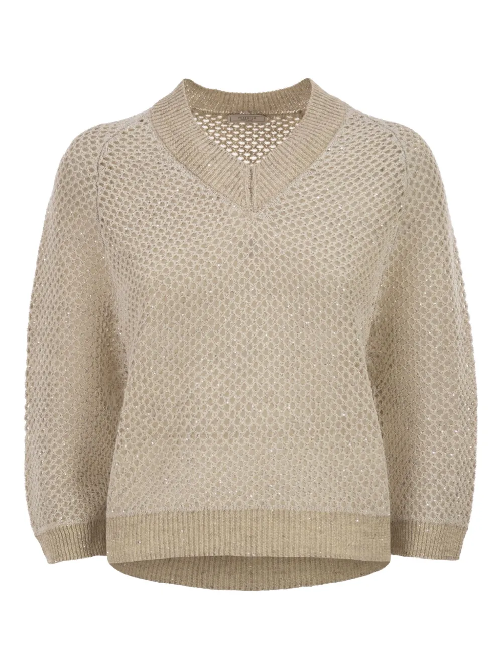 Peserico V-neck sweater - Toni neutri