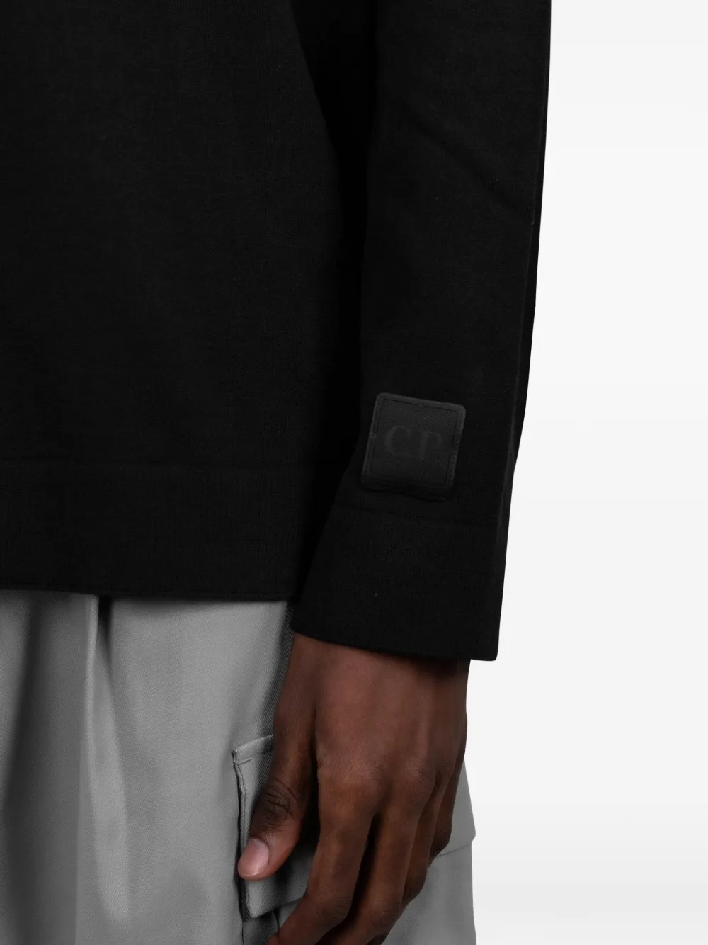 C.P. Company Vest met rits Zwart