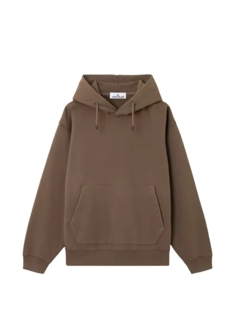 Stone Island hoodie con estampado gráfico
