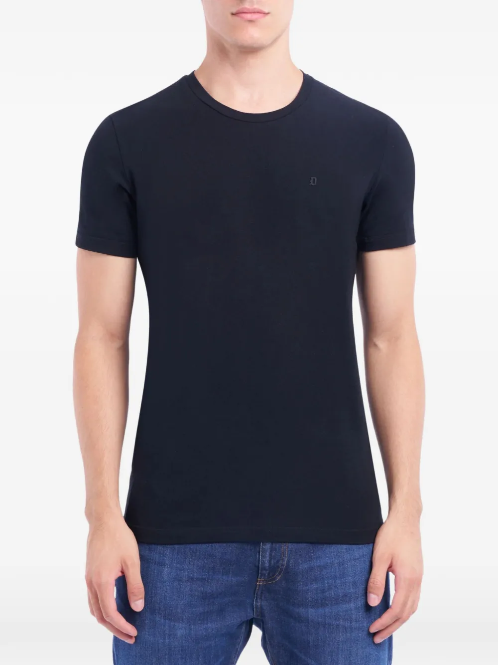 DONDUP 로고 디테일 코튼 티셔츠 | 티셔츠