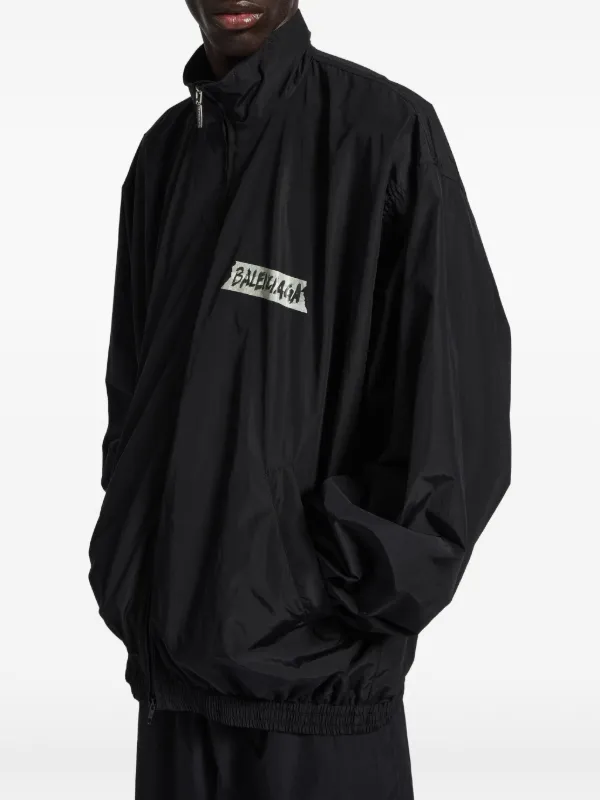 Balenciaga Casaco Com Zíper | Preto | FARFETCH BR