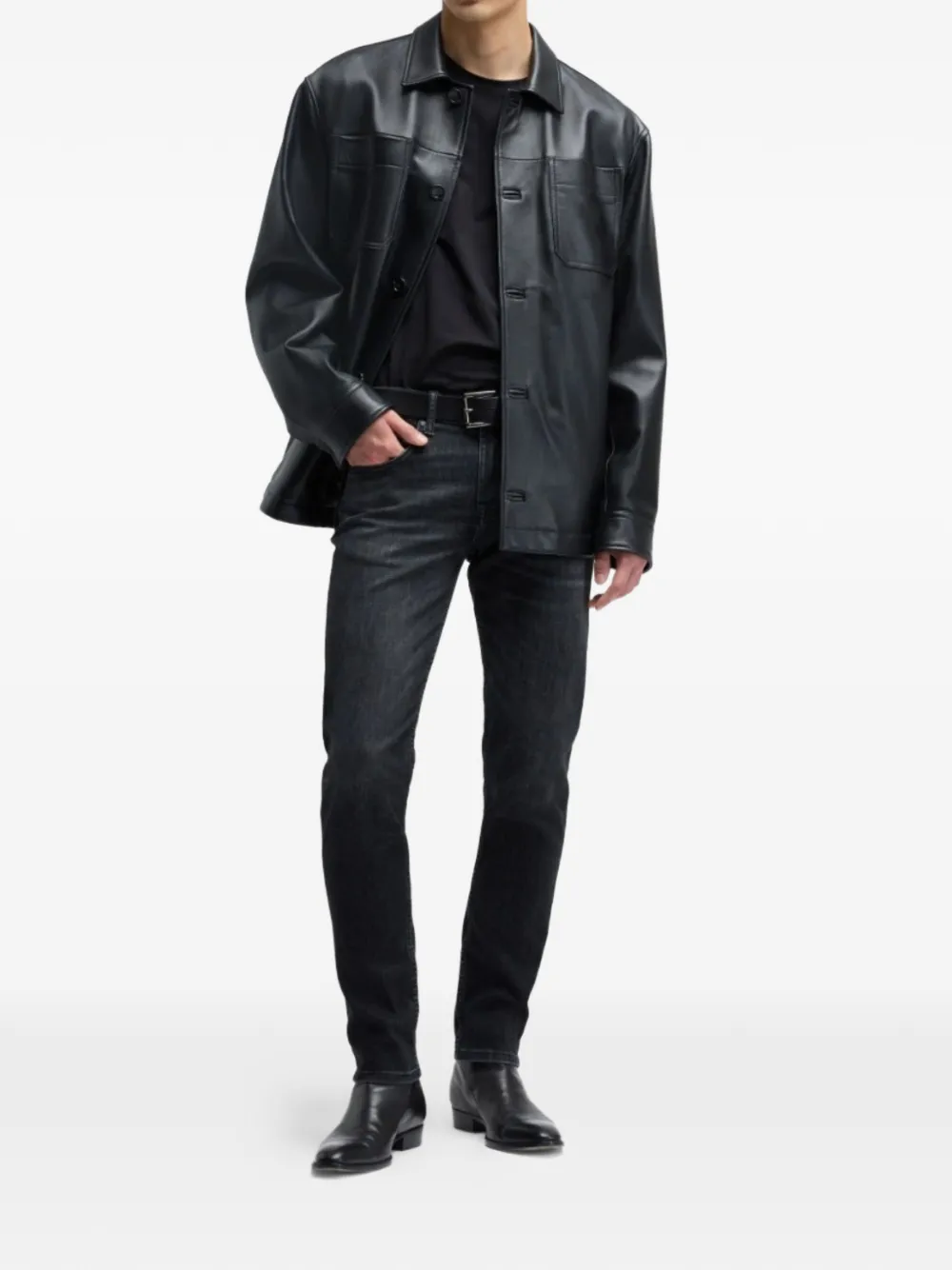  7 For All Mankind Five-pocket Jeans - Black 